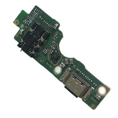 Imagem de zhxchzhi Conector de porta de carregamento OEM Dock Jack Board compatível com Infinix Hot 50 5G X6720 peças