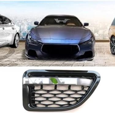 Imagem de Kit de corpo de queixo com acabamento lateral para saída de ar da grelha de admissão para ventilação de entrada de ar para esportes 2005-2009 acessórios de carro (chapeamento)