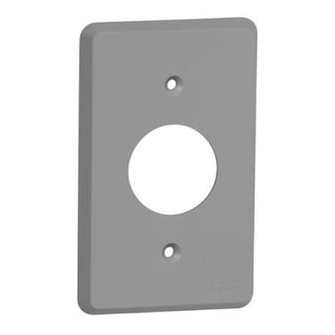 Imagem de Placa Acabamento 4x2 Tomada Redonda Silentoque Pial