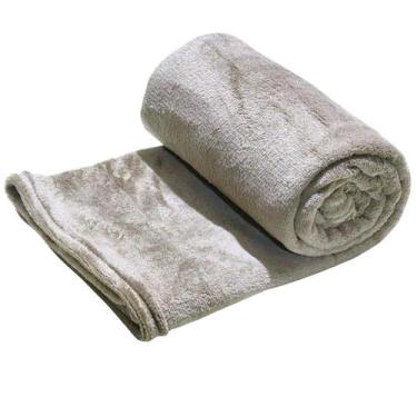 Imagem de Manta Bebê Microfibra Berço Celta Lisa Corttex 90 x 100 cm, Bege