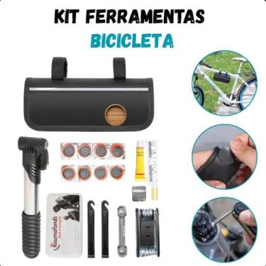 Imagem de Ferramentas bicicleta com bolsa para reparos rápidos. - LIPPIN