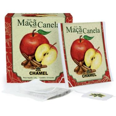 Imagem de Chá de Maçã e Canela com 10 Sachês - Chamel