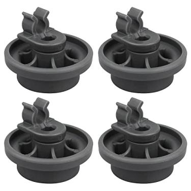 Imagem de 4 Pcs 4581DD3003B Dishwasher Lower Rack Wheels, Bottom Dishrack Roller Assembly Replacement part Compatible with LG Dishwasher Replaces 4581DD9002B 1372292 AP4437752 EA3523051 AH3523051 PS3523051
