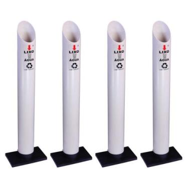 Imagem de Kit 4 Coletores Individuais Água PVC - CM Design