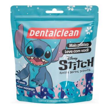 Imagem de Fio Dental Flossers Dentalclean Disney Stitch Sabor Morango 3+ Anos 50