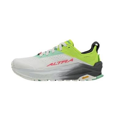 Imagem de ALTRA Tênis de corrida feminino Olympus 6 Trail, Cinza/limão, 41