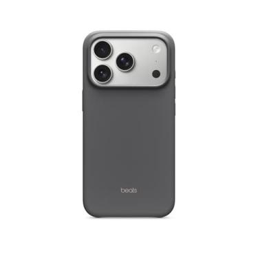 Imagem de Beats Capa para iPhone 17 Pro com MagSafe e Controle da Câmera, Acabamento Fosco, Revestimento em Microfibra – Cinza-granito