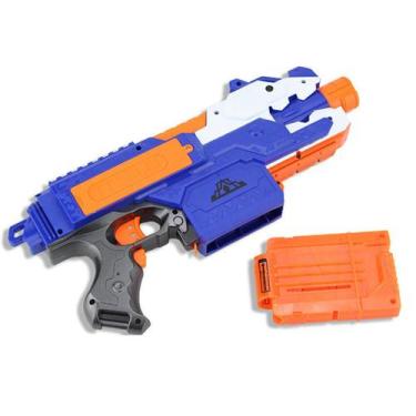 Imagem de Pistola de brinquedo elétrica para crianças de longo alcance multicolo