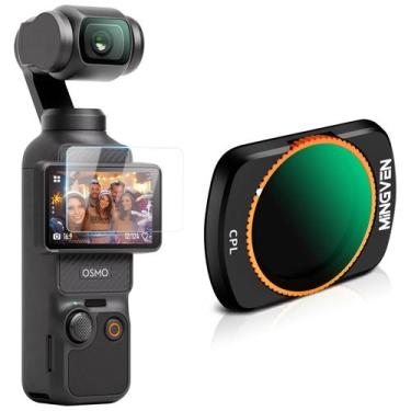 Imagem de Filtro CPL Circular Polarizador para DJI Osmo Pocket 3 MINGVEN