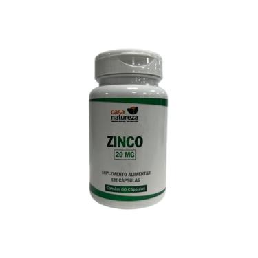 Imagem de Casa Natureza Zinco 20mg 60 cápsulas