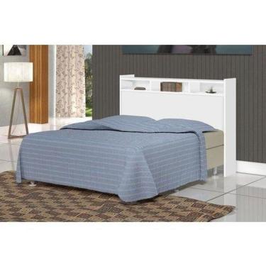 Imagem de Cabeceira Melissa Casal 1,38cm Branco - Cambel