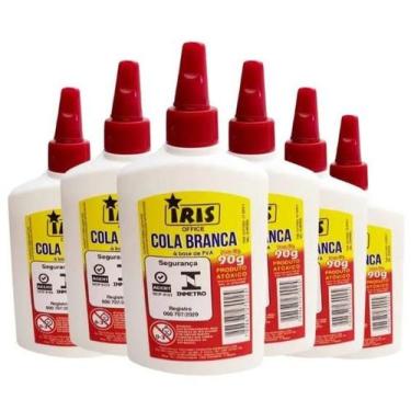 Imagem de Cola Branca 90g - IRIS - Adesivo Versátil para Projetos - no-brand