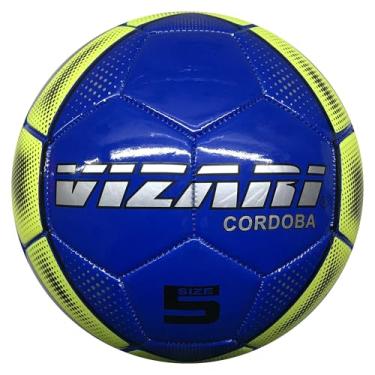 Imagem de VIZARI Bolas de futebol Córdoba para jovens, adultos, crianças - tamanhos 3, 4, 5 - vermelho, laranja, azul, rosa e amarelo (pacote com 1, 6, 12)