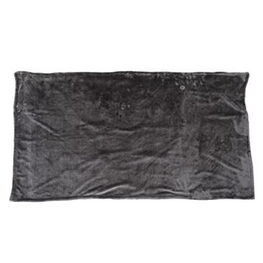 Imagem de Cobertor aquecido elétrico MUNEFE, xale de cobertor aquecido, capa aquecida ajustável de 3 níveis para escritório cinza (5V 150x85cm)