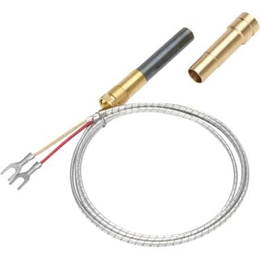 Imagem de Pontuss 750Mv Termopilha 36 60125501 Termopilha Milivolt, Gerador De Termopilha De Alumínio Para Fritadeira/Aquecimento De Fogão A Gás, Aquecedor De Água De Forno/Forno De Fritura Termopilha-1Pcs