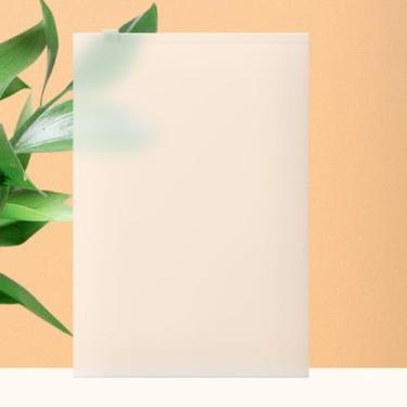 Imagem de Sacos de armazenamento de viagem transparentes pacote com 10 sacos de compressão PE impermeáveis para roupas de higiene pessoal, cubos de embalagem para organização de malas, M