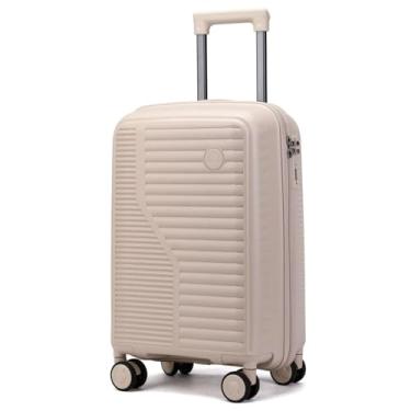 Imagem de Mala de Bordo 10KG Polipropileno Inquebrável Monaco PRO (Bege)