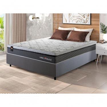 Imagem de Cama Box Molas Ensacadas Benton Casal 138x188 King House