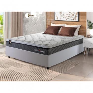 Imagem de Cama Box Molas Ensacadas Benton Casal 138x188 King House