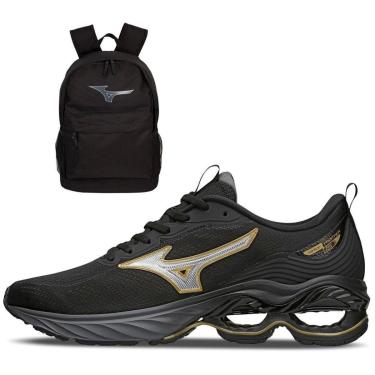 Imagem de Kit 1 Tênis de Corrida Masculino Mizuno Wave Frontier 15 e 1 Mochila Energy-Masculino