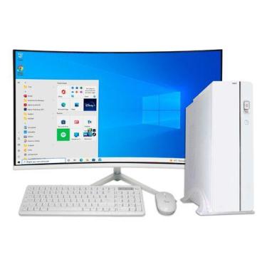 Imagem de Computador Pc Slim I3 8ª 16gb Ram Ssd960gb Tela 23 Wifi+ Kit - PRIME S