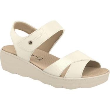 Imagem de Sandália Piccadilly Spa Joanete 568058 Off White, Off white, 36