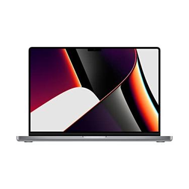 Imagem de Apple notebook MacBook Pro (de 16 polegadas, Processador M1 Max da Apple com CPU 10‑core e GPU 32‑core, 32 GB RAM, 1 TB SSD) - Cinza espacial