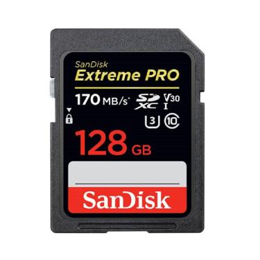Imagem de Cartão de Memória MicroSD Sandisk SD Extreme PRO 128GB