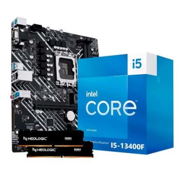 Imagem de KIT UPGRADE INTEL I5 13400F, PLACA MAE H610, 16GB DDR4, NEOLOGIC - NLI84724