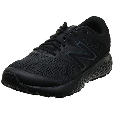 Imagem de New Balance Tênis de corrida masculino 520 V7, preto, tamanho 46, Preto/prata, 7.5 X-Wide