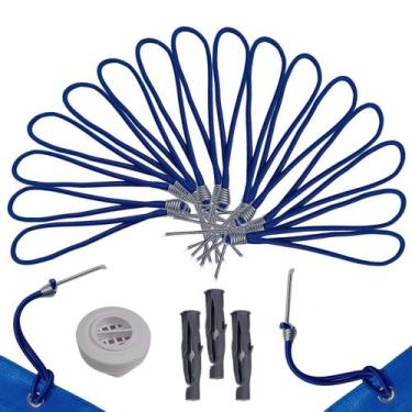 Imagem de Kit De Instalação Para Capa De Piscina Tamanho 6,5x3,5 - Imperial Lona