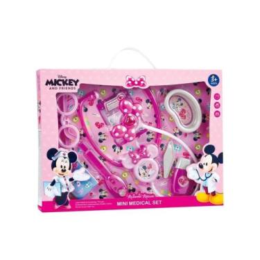 Imagem de Kit Conjunto Meu Primeiro Consultório da Minnie com Acessórios de Médi