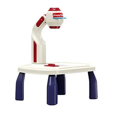 Imagem de Brinquedo Projetor de Mesa Desenho e Pintura Multifuncional Brinquedos Educativos com Luz Música