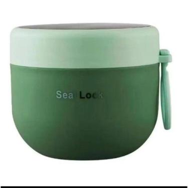 Imagem de Marmita Termica Lancheira 600ml Quente Frio Inox 304 Talher - Malaysia