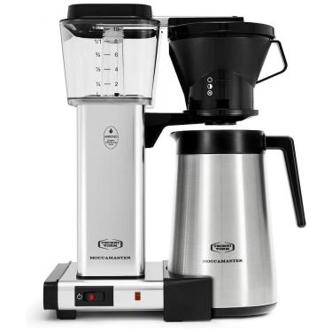 Imagem de Cafeteira Elétrica Programável K 1.2L com Desligamento Automático, 110v, TECHNIVORM MOCCAMASTER 79112, Prateado