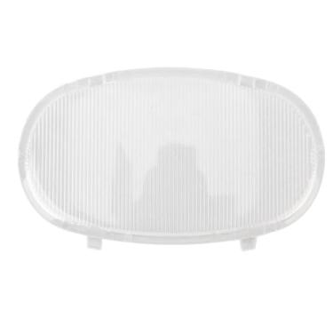 Imagem de MUNEFE Tampa da luz da abóbada, lente da luz da abóbada do telhado, substituição da tampa da lente da luz aérea do ABS para atualizar o sistemas de iluminação dos veículos