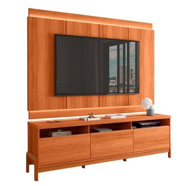Imagem de Rack Bancada com Painel para Tv de até 75" 100% MDF Joana