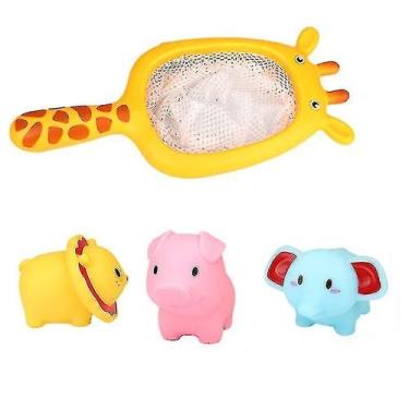 Imagem de Conjunto de brinquedos de banho para crianças Fawn Lao Le, ABS de 4 pe