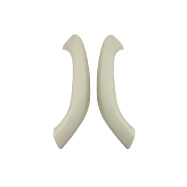 Imagem de 2/4 pçs porta interior esquerda direita puxar alça exterior capa guarnição substituição compatível com bmw x1 x2 f48 f49 f39 2016 2017 2018 2019 2020(Oyster 2PCS Set)