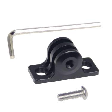 Imagem de Suporte Adaptador em Alumínio para Fixação de Câmeras GoPro e Similares