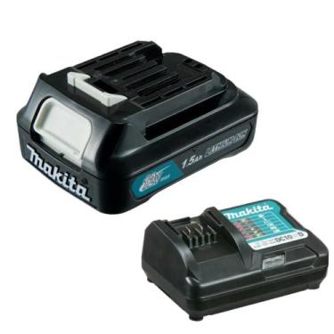 Imagem de Kit Bateria 12V Bl1016 + Carregador Dc10wd Makita Bivolt