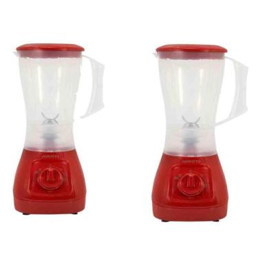 Imagem de Kit2 Liquidificador Agrato Forza 850W Jarra 1,5L 127V Red - Geral, Ver
