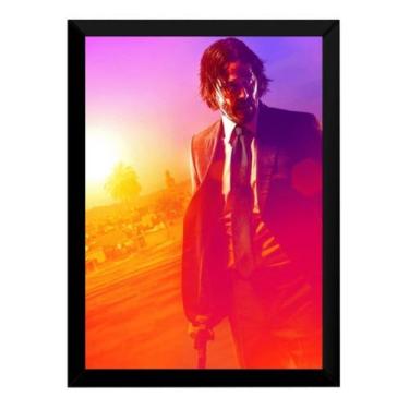 Imagem de Quadro Decorativo Cinema John Wick 42x29cm - Fanarte