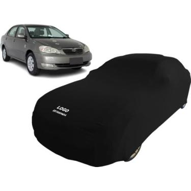 Imagem de Capa Carro Toyota Corolla Xei Tecido Helanca Resistente - Mz, Preta