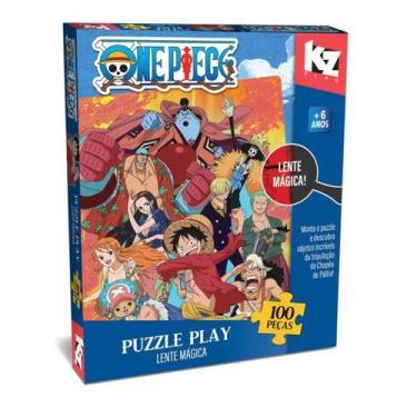 Imagem de Quebra Cabeça Lente Mágica One Piece 100 Peças Elka 1331