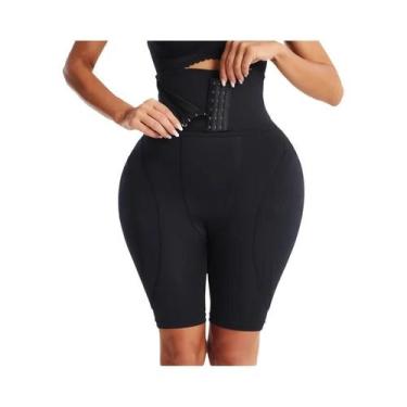Imagem de Calcinha Modeladora De Cintura Alta Com Enchimento Para Aumentar O Bum