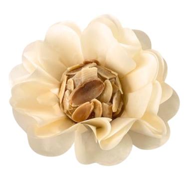 Imagem de 50 Forminhas Flor Doces Finos Super Volume Tons Neutros (bege)