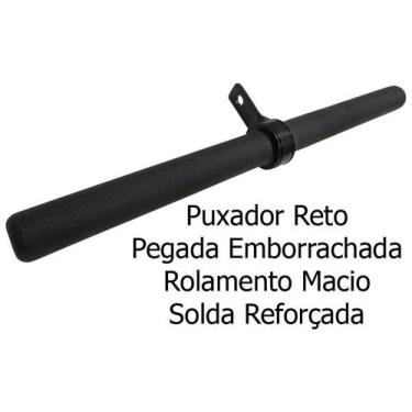 Imagem de Puxador Reto Com Rolamento 50Cm + Puxador Triângulo Maciço - Famafit
