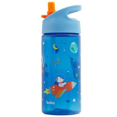 Imagem de Garrafinha Infantil Criança Resistente Buba Astronauta 380ml