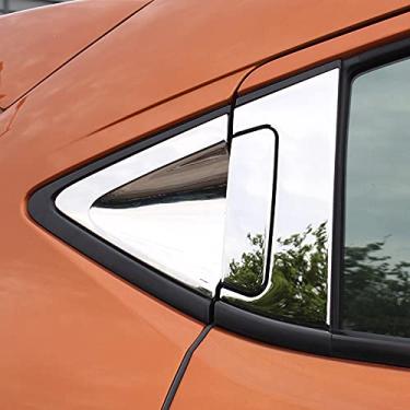 Imagem de JIERS Para Honda HR-V HRV Vezel 2014-2018, ABS cromado cromado tampa da tigela da maçaneta da porta traseira acessórios de decoração estilo carro